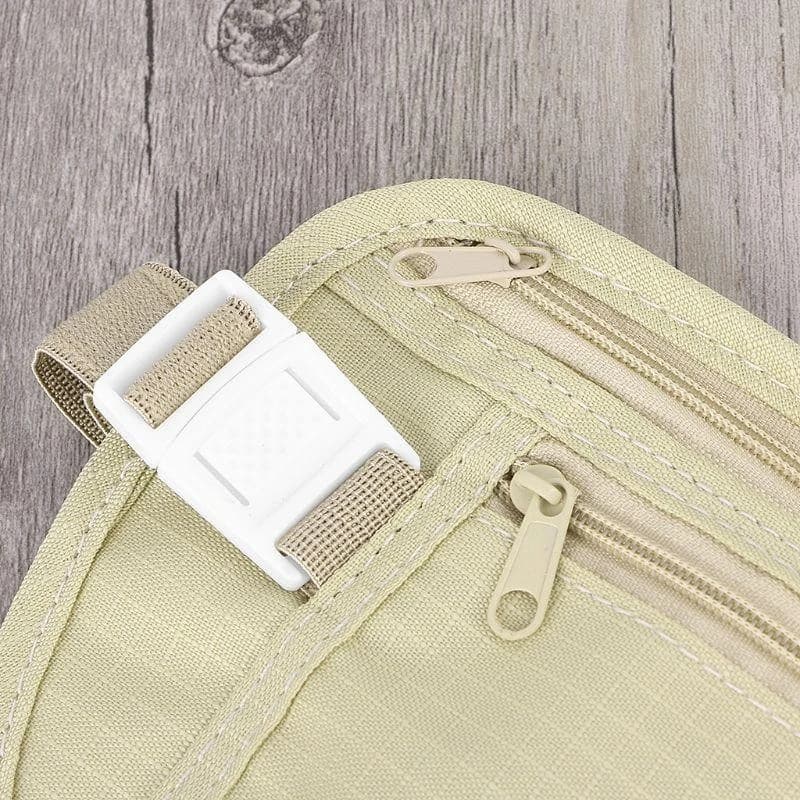 50LE Travel Wallet Money Waist Belt Bag Secret Security