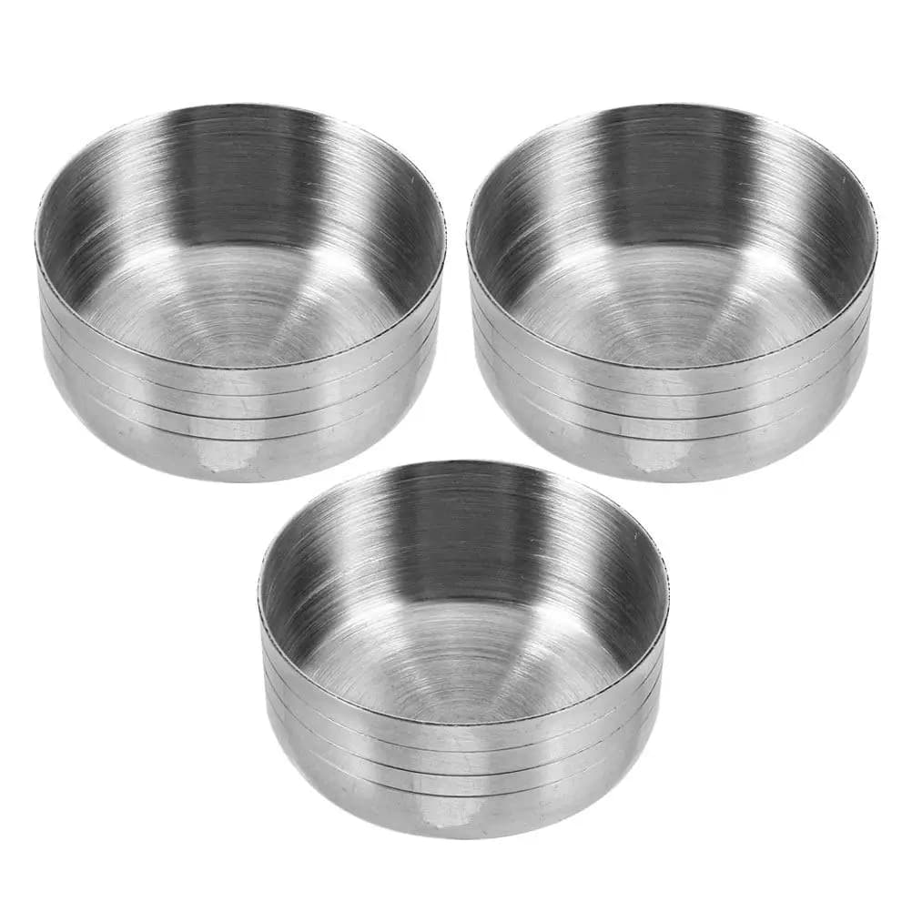 3Pcs Stainless Steel Shaker Lids Leakproof Cocktails 350Ml Mixer Bar Tools Party Bartender Shaker Lids Caps Steel Jars Covers