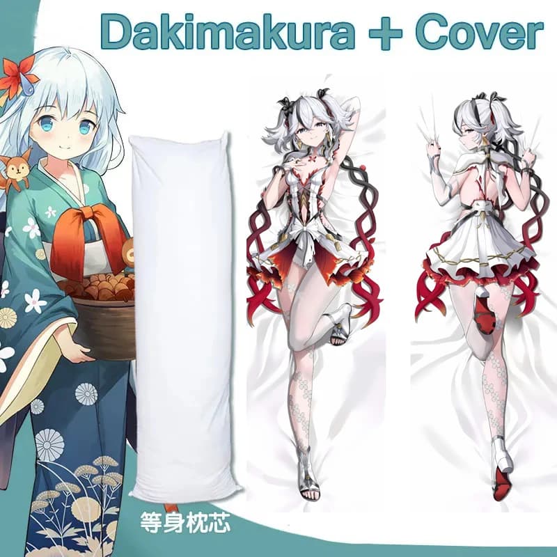 Wuthering Waves Camellya Anime Dakimakura Personalizzato Double Sided Corpo Cuscino che abbraccia il letto Dormire Cuscino lungo a grandezza naturale