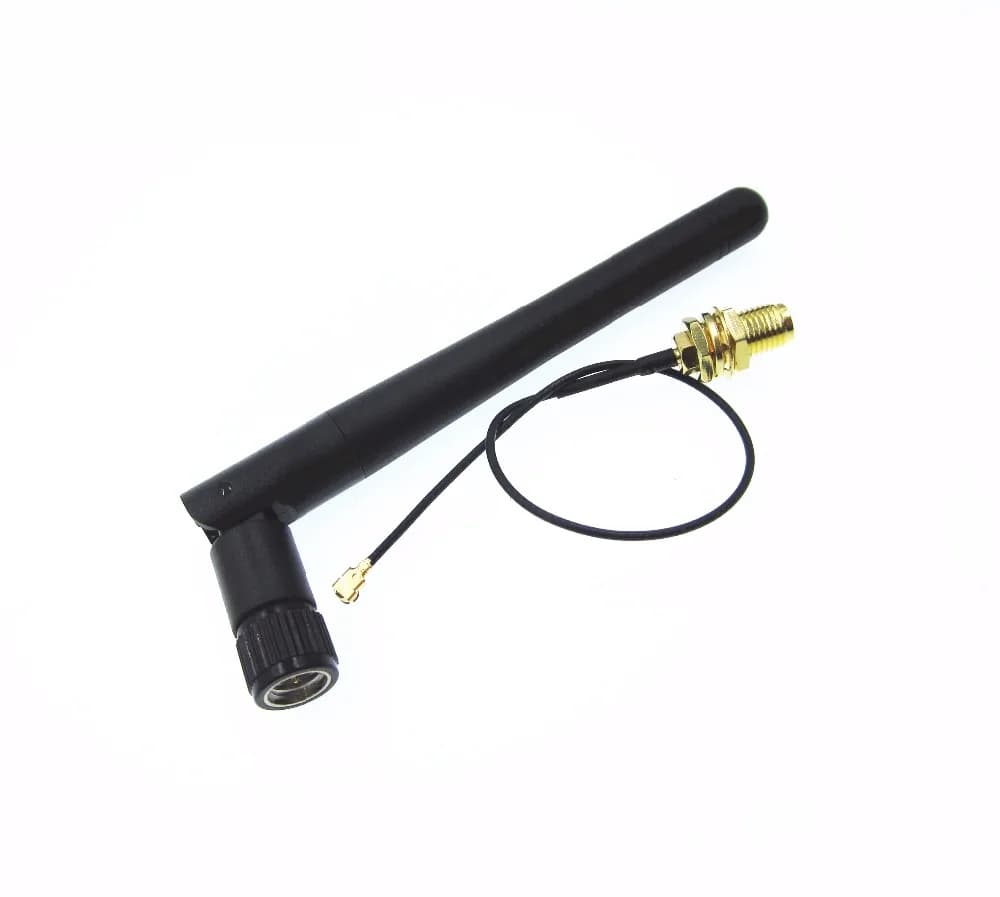 Modulo ricetrasmettitore wireless WIFI seriale ESP8266 MT7681 Antenna di guadagno 3DBI