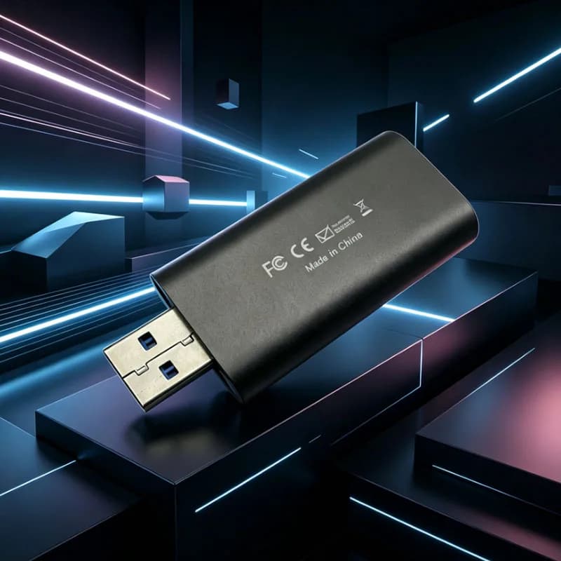Scheda di acquisizione video in metallo compatibile HDMI 4K a USB 2.0, dispositivo di registrazione video per PS4, giochi, DVD, fotocamera, registrazione e streaming live