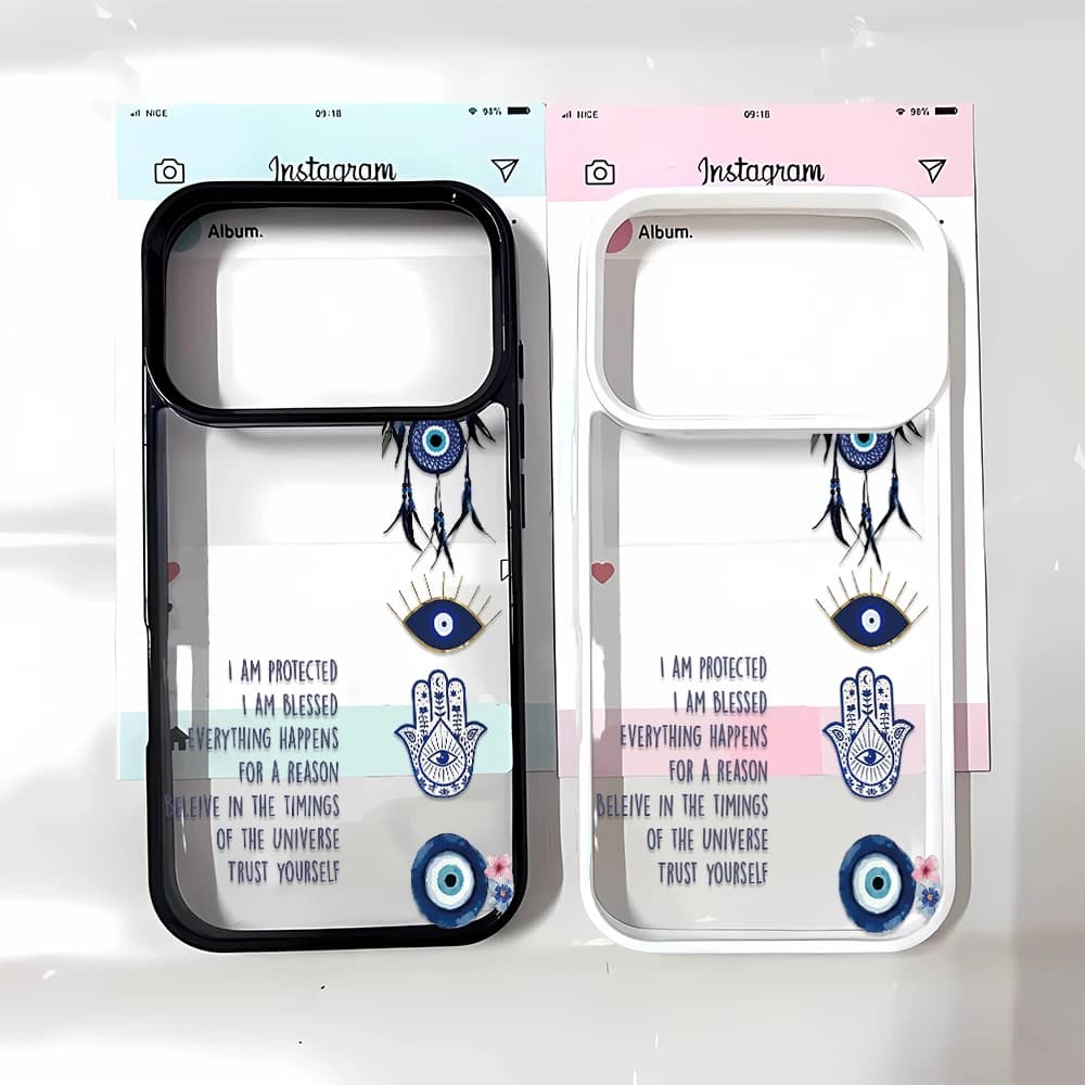 Evil Eye Dream Catcher Phone Case Bohemian Spiritual Hamsa For Women Fairy Girls For iPhone 18Pro 18ProMax Soft TPU Back Cover