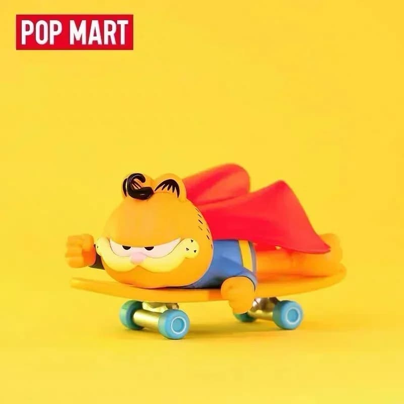 POP MART Garfield Cat Daydream Series Mystery Box - Cute Anime Figure Ornaments Blind Guess Bag Doll Giocattoli da collezione Regalo