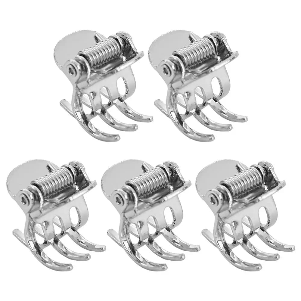 5pcs/lot Grey Headress Headwear Hair Styling Tool Korean Style Barrette Side Bangs Clip Women Hairpins Mini Hair Clamp