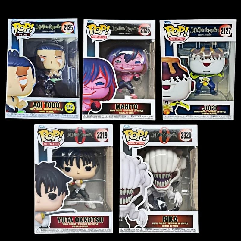 Funko Pop! Jujutsu Kaisen Aoi Todo Mahito Jogo Yuta Okkotsu Rika Vinyl Figure Anime Collectible Model Desktop Ornament Toy Gift
