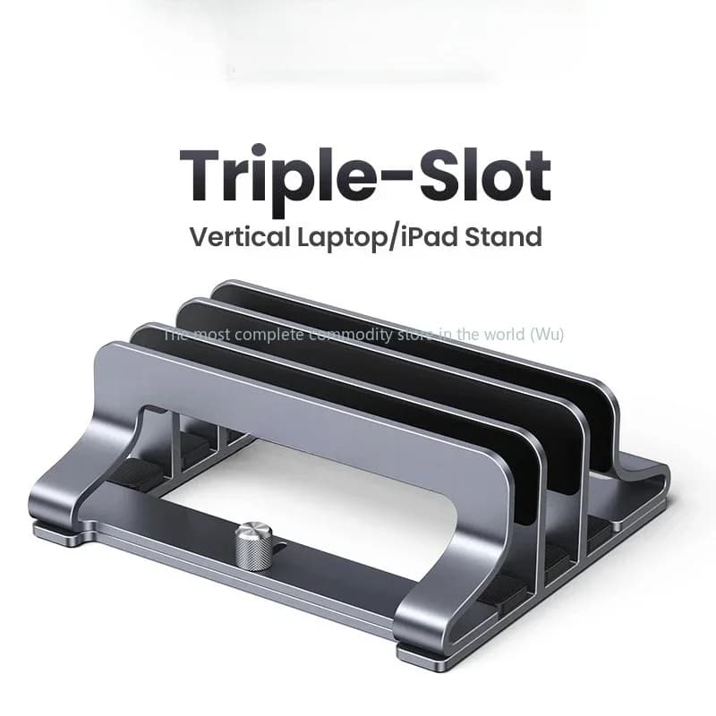 Supporto per supporto verticale per laptop Supporto per notebook pieghevole in alluminio Supporto per tablet per laptop Supporto per MacBook Air Pro PC 17 pollici