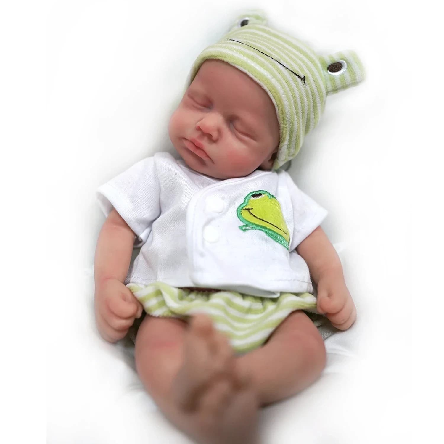 12 "30Cm Boy Micro Preemie Full Body Silicone Baby Doll realistico Mini Reborn Doll Surprice bambini Anti-Stress My Melody