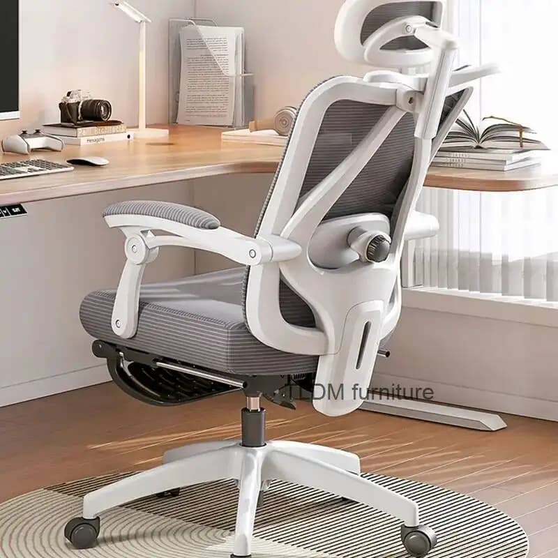 Sedia da ufficio ergonomica ed ergonomica pigra pieghevole comoda sedia da gioco di design per massaggi camera da letto mobili Silla De Oficina