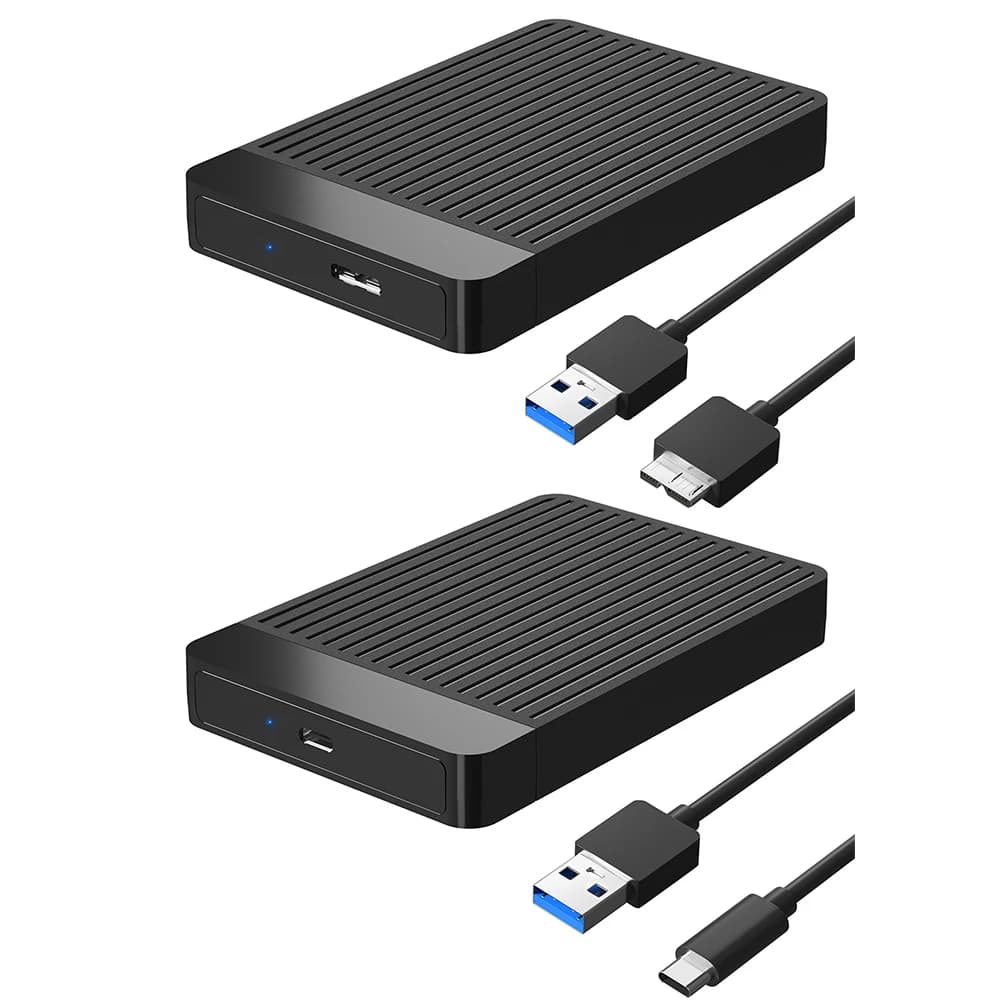 2.5-inch External Hard Drive Box Support UASP SATA To USB 3.0 Type-C Adapter HDD Case Speed 6Gbps Hard Disk Case Hard Drive Box