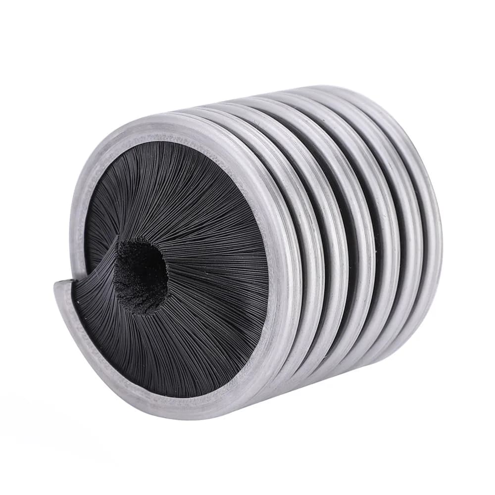 Durable Stainless Rock Climbing Rope Brush Nylon 8 to 13mm Rope Cleaning Brush Portable Climbing Rope Cleaner Mountaineering