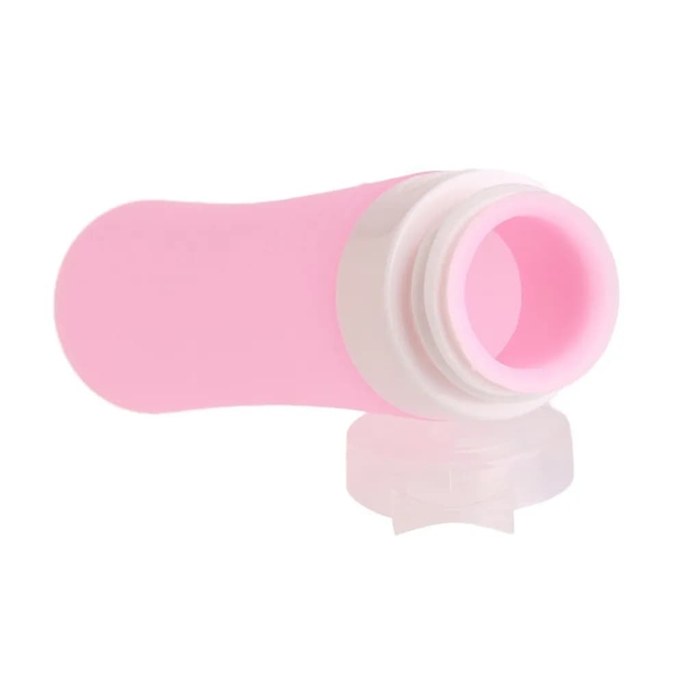 Silicone Travel Bottle 80Ml Food Grade Portable Reusable Leakproof Toiletries Liquid Container Travel Bottles Shower Gel