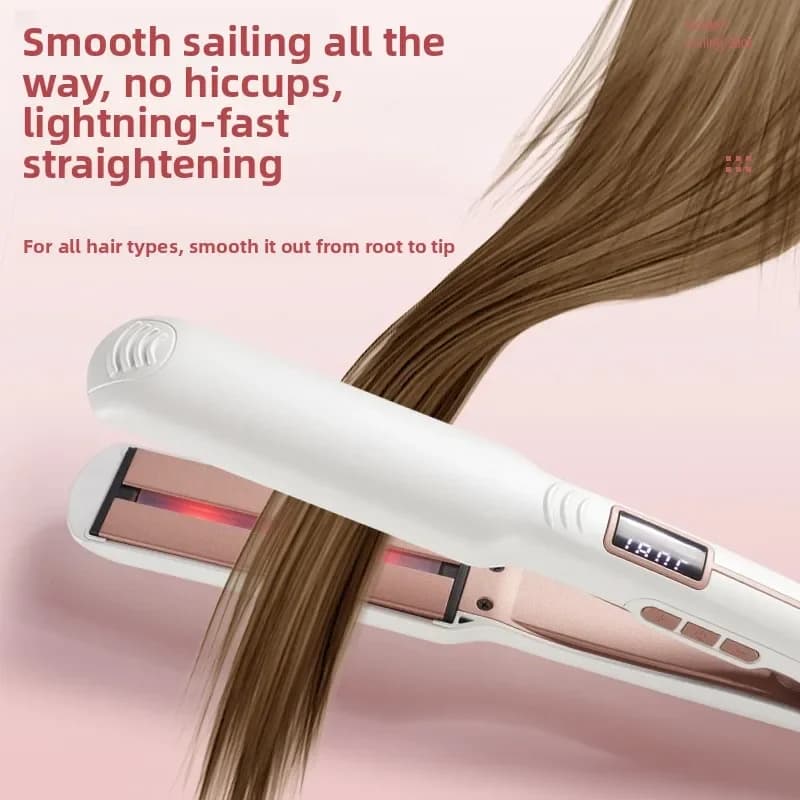 Best Seller Infrared Hair Plate, Straight Version, Double Smoothing Function, With Digital Display