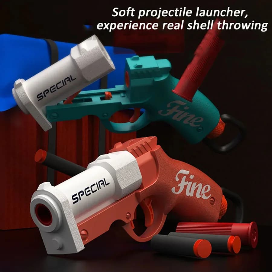 Mini S686 Shell Launch of Soft Bullet Launcher Bullet Gun Airsoft Foam Bullet Blaster CS External weapon Children's Gun