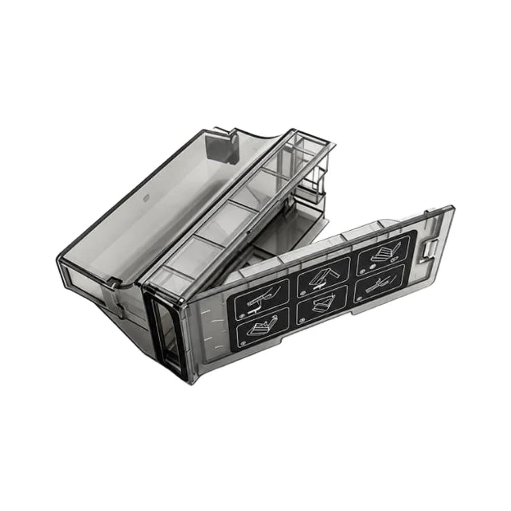 Transparent Dustbin for Dreame Pro Robot Vacuum Cleaner Fits Model Precision Fit Easy Maintenance No Tools Required