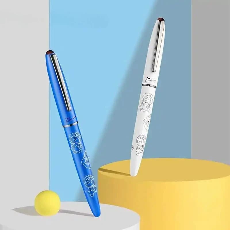 New 2026 Fountain Pen 730 Blue Cat Stationery Theme Gift Set, Collect Give A Gift Calligraphy Pen for Students Surprise Gift