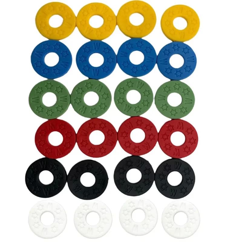 10PCS Guitar Strap Locks Blocks Rubber Safety Lock Protector for Bass Ukulele Acoustic Classic Electric Guitar Accessories