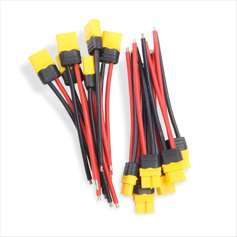 Durevole 2/6 Pz 100 MILLIMETRI Amass XT60H Maschio Femmina Connettore Spina Con 12/14/16 AWG Filo di Silicone per RC Lipo Batteria ESC FPV Drone FAI DA TE