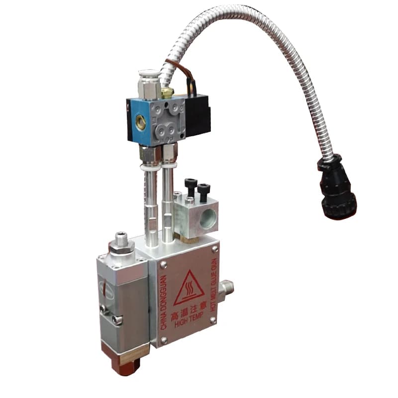 Macchina per applicatore di colla a caldo, riscaldamento rapido, pistola per colla a caldo, modulo dispenser, sacchetti, imballaggio, pistole per colla