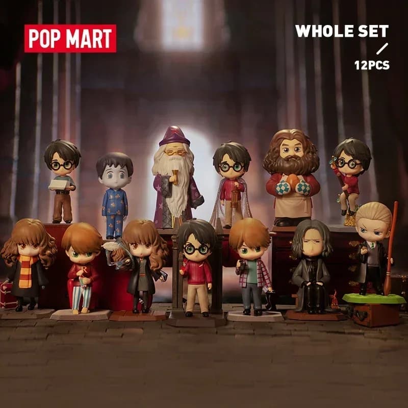 POP MART Magic Stone Novel Series Blind Box Guess Bag Decorazione del desktop Modello carino Regalo Ragazza Giocattoli Anime