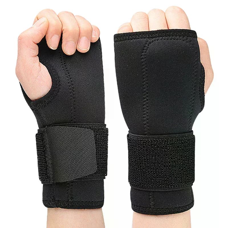 Supporto per il polso professionale Stecca per artrite Cintura per tunnel carpale Tutore per polso Prevenzione distorsione Protezione per il polso per fitnes