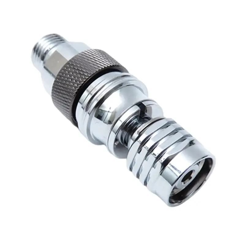 A12E-Diving Full Face Mask Second Stage Head Regulator Chrome Plated Copper Quick Connect/Disconnect Self-Locking Connector