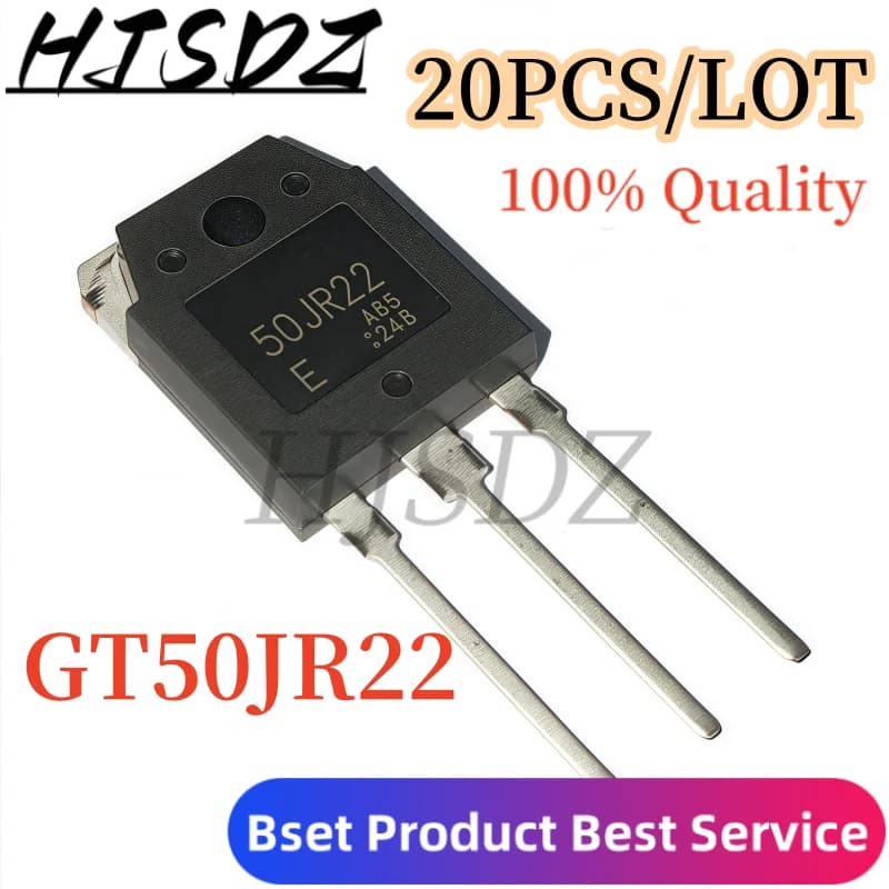20 PZ/LOTTO Nuovo Pacchetto TO-3P 50JR22 Transistor IGBT 50A 600 V Modulo Ad Alta Potenza GT50JR22