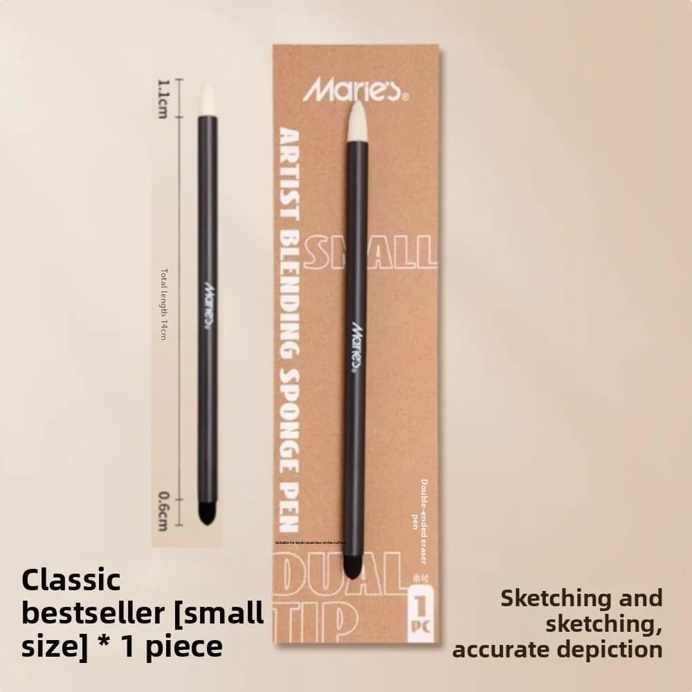 Nuovo Artista Miscelazione Spugna Penne Dual-Tip Versatile Pastello Ceppi Arte Schiuma Frullatori Lavabile Schizzo Pennelli Per Disegno Pittura