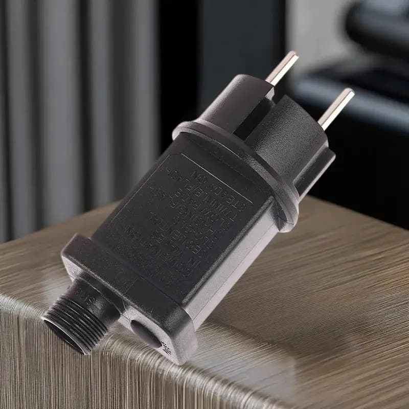 Set di luci a LED a corda sicura ed efficiente con timer e adattatore di alimentazione 4,5 V-31 V