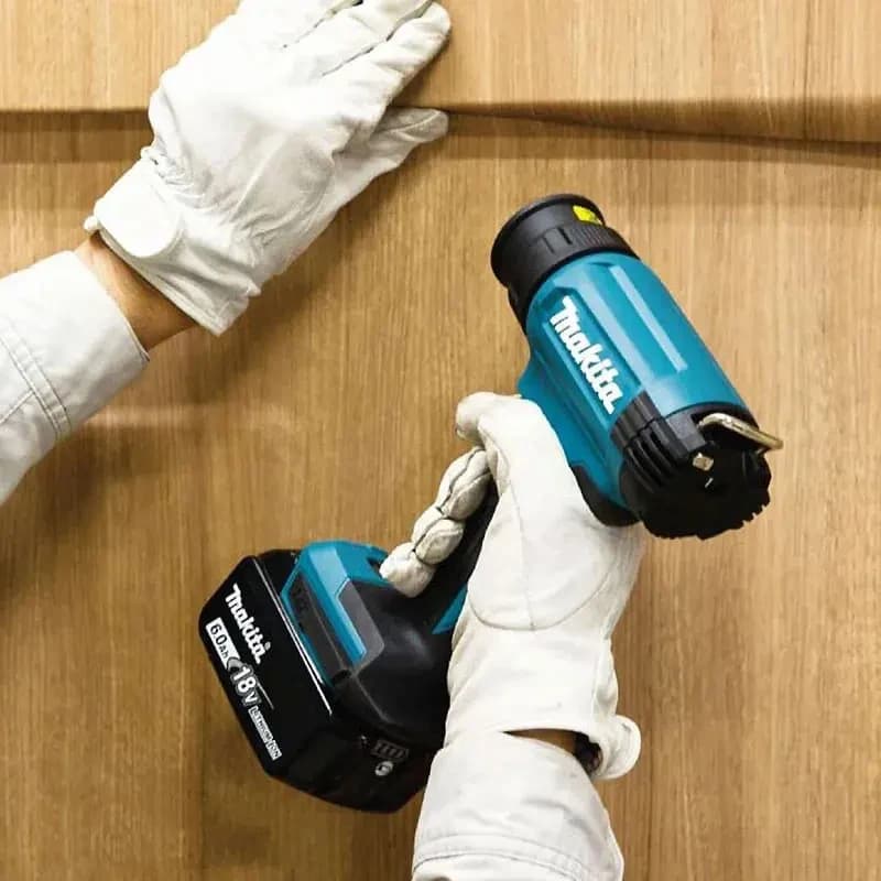 ⭐️ Makita 18V Li-Ion Strumento Batteria Cordless Pistola di Calore Termoretraibile Avvolgimento Strumento Elettrico Pistola Ad Aria Calda Asciugacapelli Saldatura Ventilatore Termico