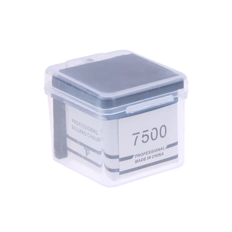 Square TP7500 Billiard Cue Chalk Non-Slip Fine Powder Neutral Snooker Pool Stick Chalk 5 Optional Colors