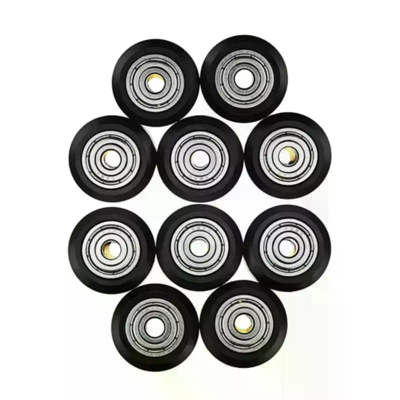 Ruota piccola grande POM in plastica CNC con puleggia Perlin con profilo in alluminio con scanalatura a V per stampante 3D Ender3 V2