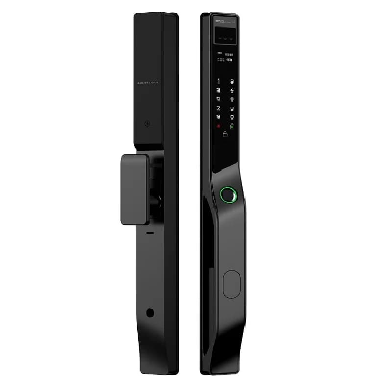 WiFi Camera Fingerprint 3D Face Recognition Night Vision Slim Digital Electronic Smart Door Lock