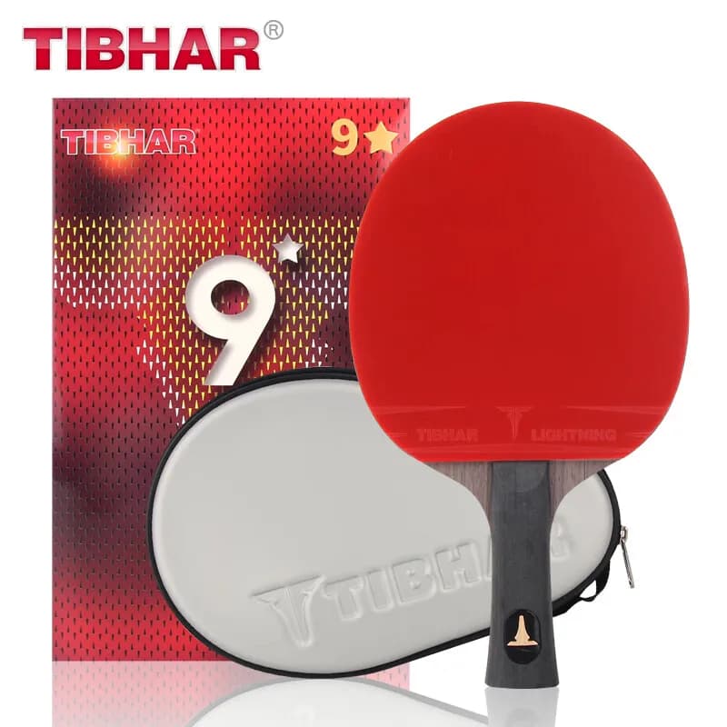 TIBHAR 6/7/8/9 Stelle Racchetta da ping pong Pipmles a tutto tondo in racchette da ping pong Lama con spugna