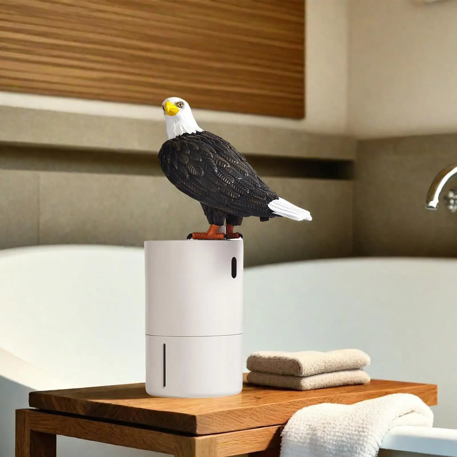 Dispenser di sapone a forma di uccello della pace Erogazione precisa Dispenser di sapone per piatti senza contatto per la cucina di casa Bagno Dormitorio Hotel