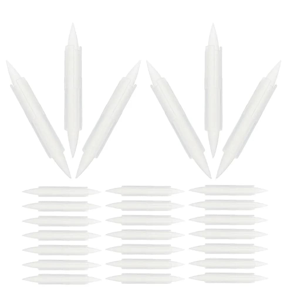 30Pcs Soft-Tip Acrylic Paint Marker Nibs Valve-Style Flow Control for Graffiti Sketching Blending Professional Art DIY Supplies