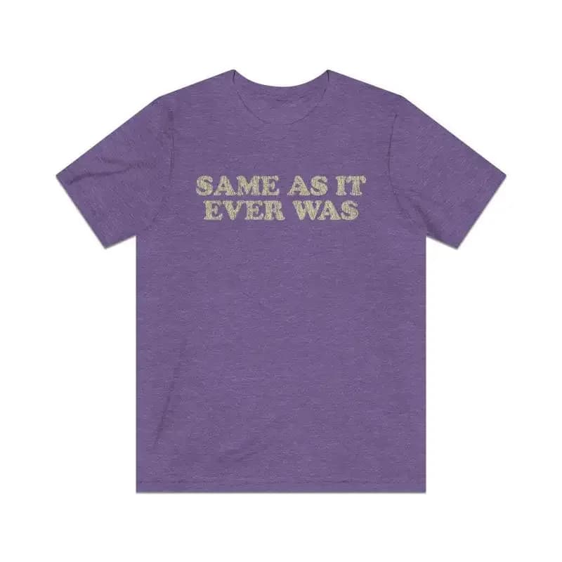 Stesso come di sempre era 1981 T-shirt da uomo vintage
