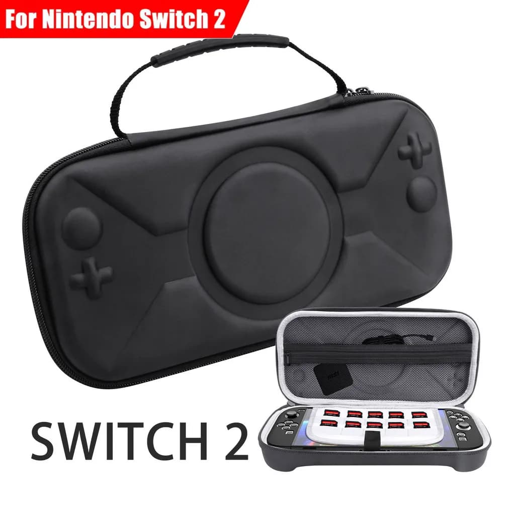 Custodia protettiva da viaggio Borse portaoggetti portatili per Nintendo Switch 2 Accessori per console di gioco Custodia rigida in EVA per NS2