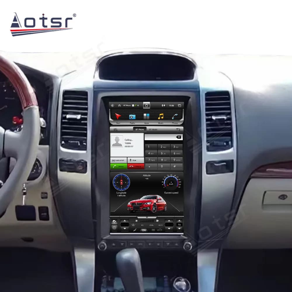 13.6 ‘’ Carplay Android 13 For Lexus GX470 2002-2009 Gps Navigation Car Radio HD Touch Screen Multimedia Stereo Auto