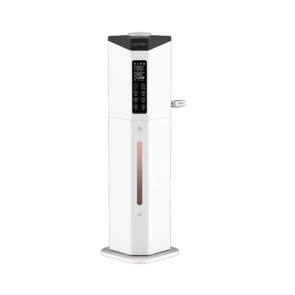 Umidificatore Intelligente da 9 Litri, Umidificazione 350-600ml/h, Atomizzatore Singolo/Doppio Opzionale per Uso Domestico, Opzione Nebbia Fredda/Calda