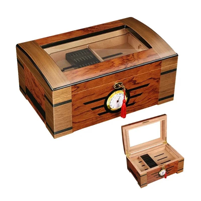 Umidificatore e igrometro, inclusi umidificatori cubani in legno di cedro