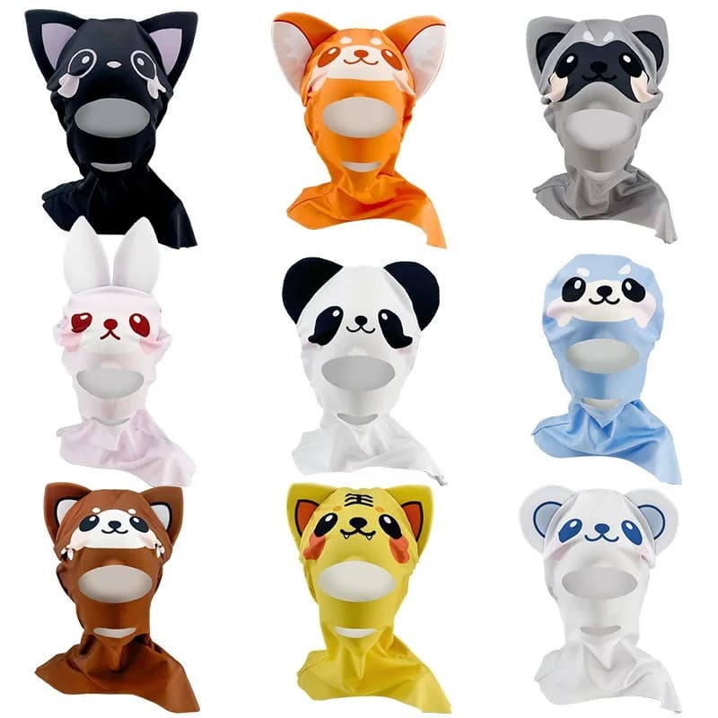 Underwater masks Swimming Solar protection Snorkeling Surf Water park Adult children Cartoon Cute water mask Viso Kini