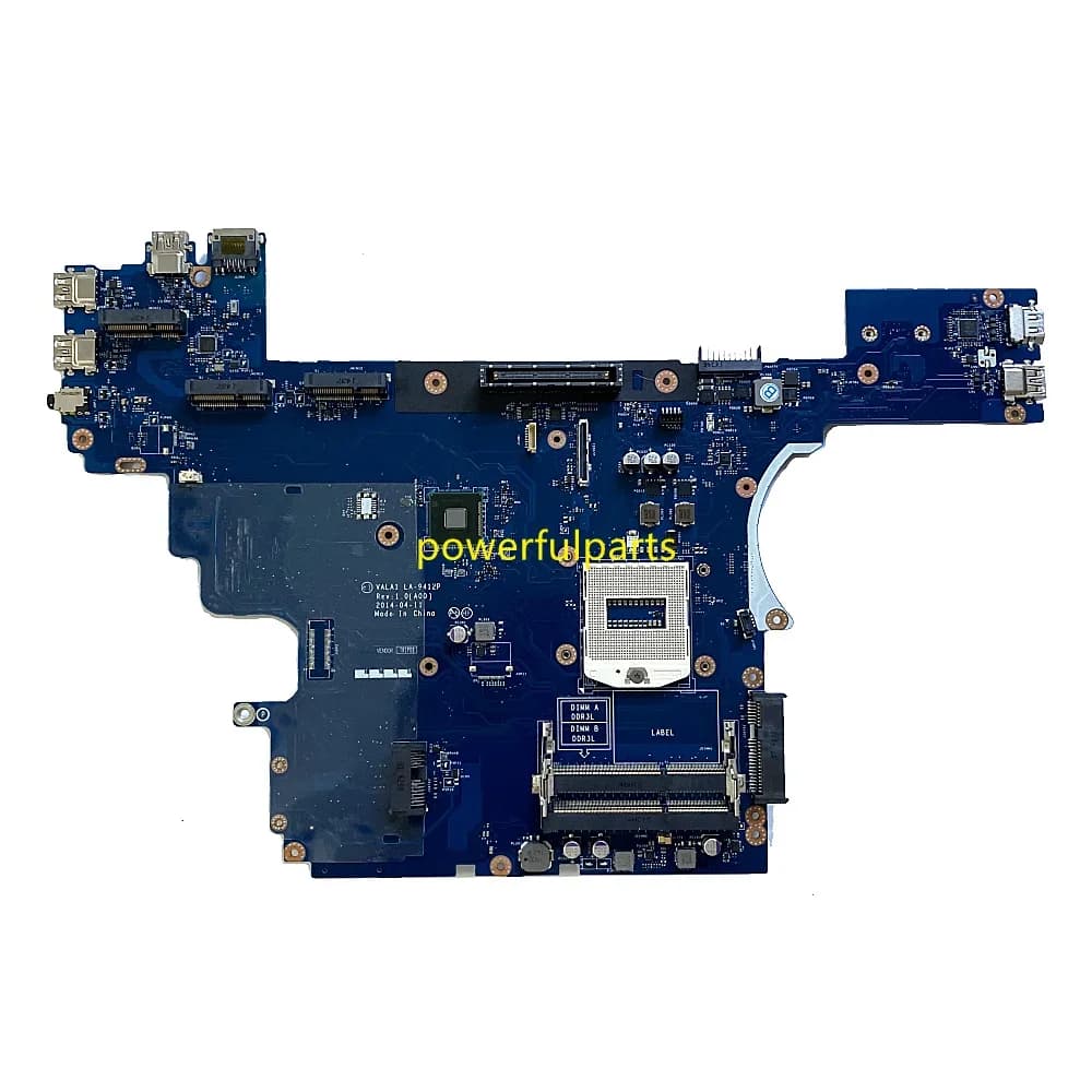 00C96W Per Dell Latitude E6540 Scheda Madre Del Computer Portatile VALA1 LA-9412P DDR3 Funziona Bene