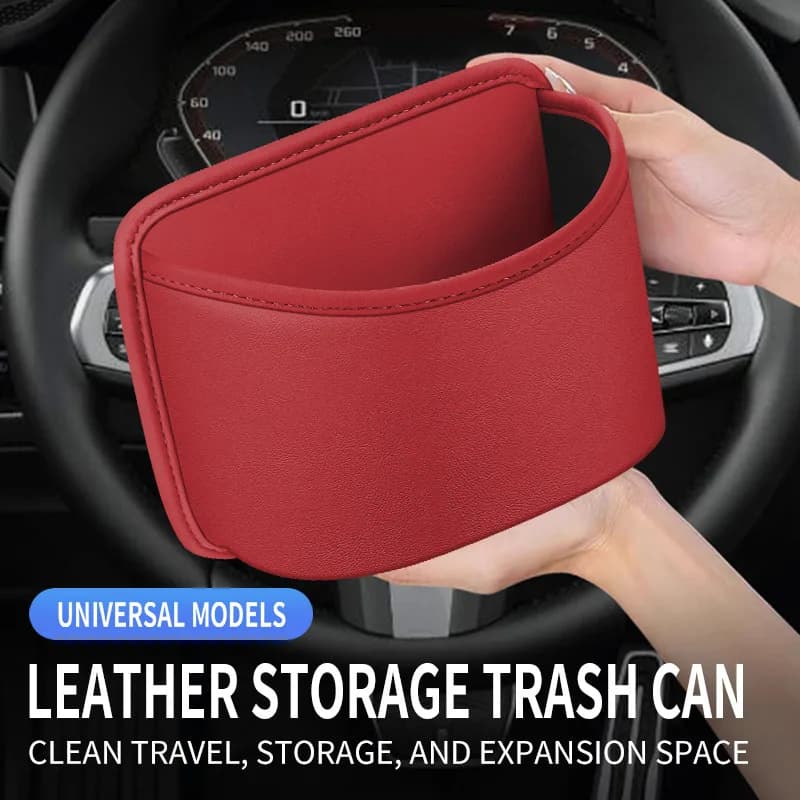 Scatola portaoggetti per porta pattumiera per auto Scatola portaoggetti pieghevole per sedile posteriore appesa Scatola portaoggetti Accessori interni per auto