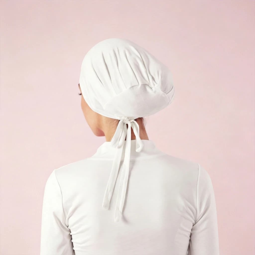Sottohijab in cotone elastico con laccio regolabile, cappello islamico, berretto interno per donna, turbante musulmano, fascia per la testa
