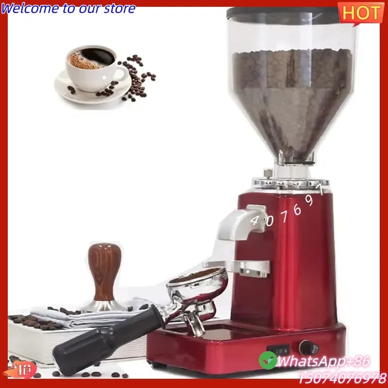2026 High Quality Professional Automatic Electric Expresso Coffee Bean Grinding Machine Coffee Grinder