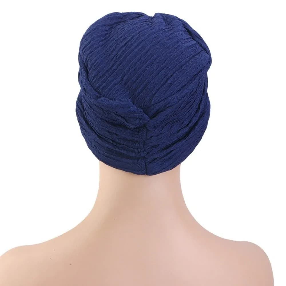 Fashion Solid Color Headwraps Hat Wide Brim Casual Baseball Hijab Cap Duck Tongue Hat Women