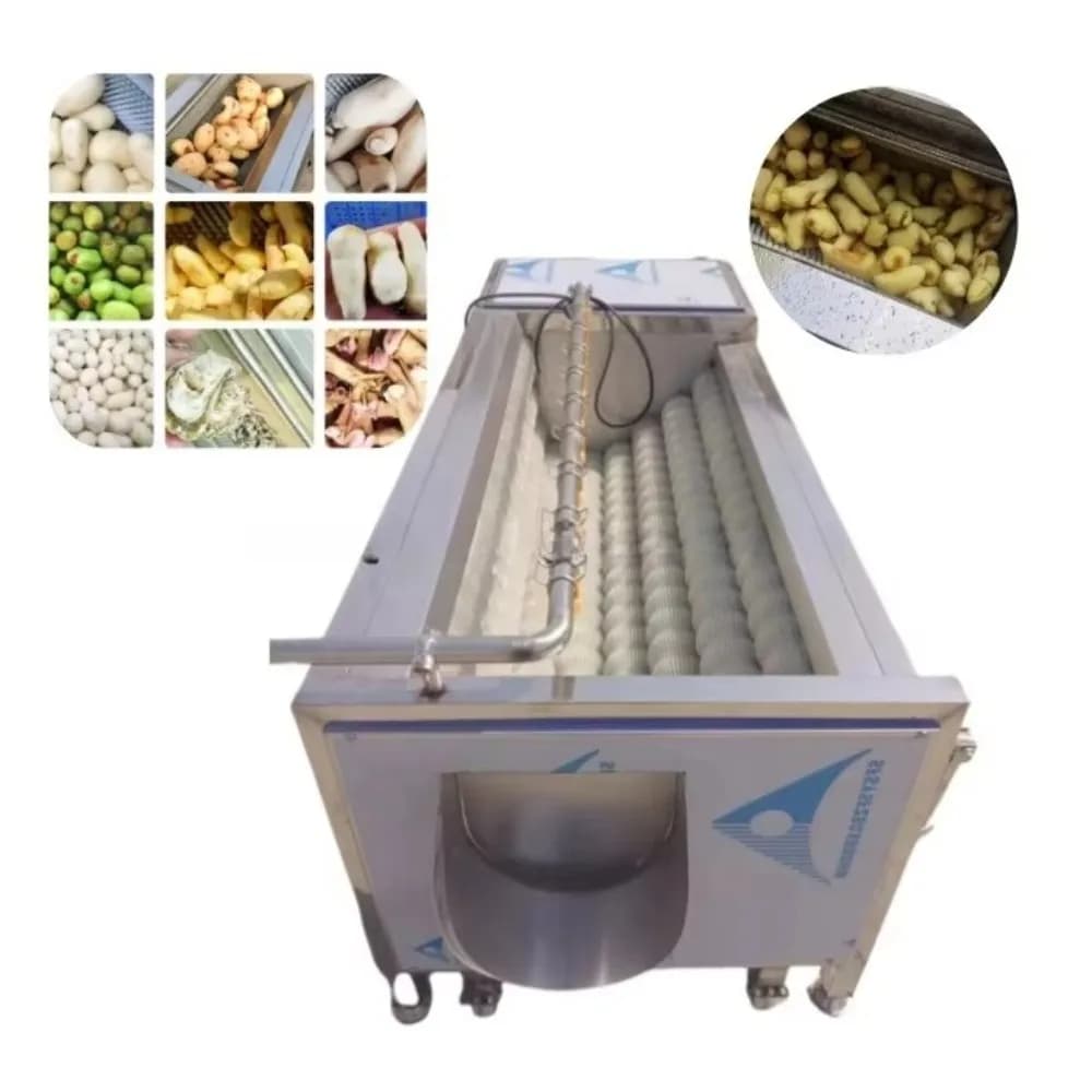 Commercial Pelapatate for vegetables and onions, cleaning brush, ginger slice, cleaning and peeling of potatoes