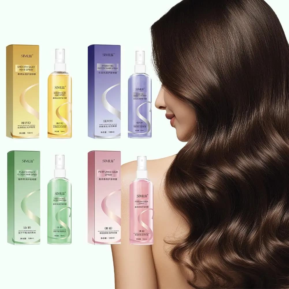 Spray di olio essenziale profumato per la cura dei capelli Spray di olio essenziale di pianta naturale morbida e leggera a lunga durata per Ha crespo secco F5Q4
