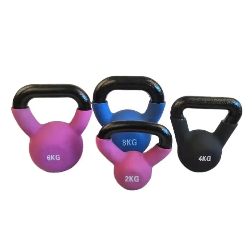 Kettlebell in Ghisa Colorati per Fitness e Sollevamento Pesi, Attrezzatura da Palestra 2026