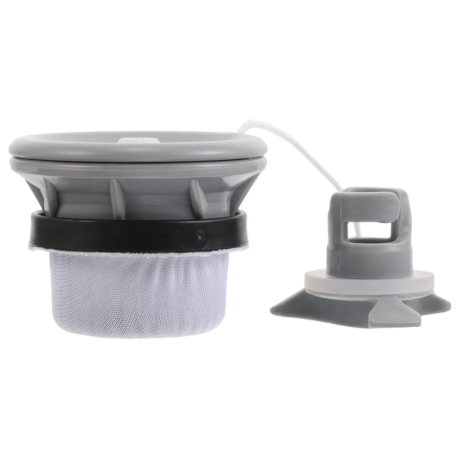 Adattatore per Valvola Gonfiabile in Plastica Compatibile con Kayak, Paddle Board, Tavola da Surf, Pompa ad Aria, Connessione Rapida, Resistente alle Perdite